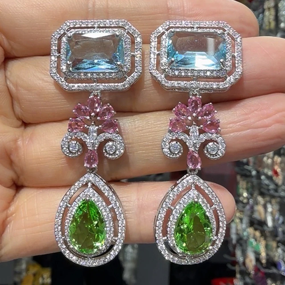 zircon earrings for women shiny jewelry 2026 new deisgn dangling earrings green white red teardrop gift for female
zircon earrings for women shiny jewelry 2026 new deisgn dangling earrings green white red teardrop gift for female
