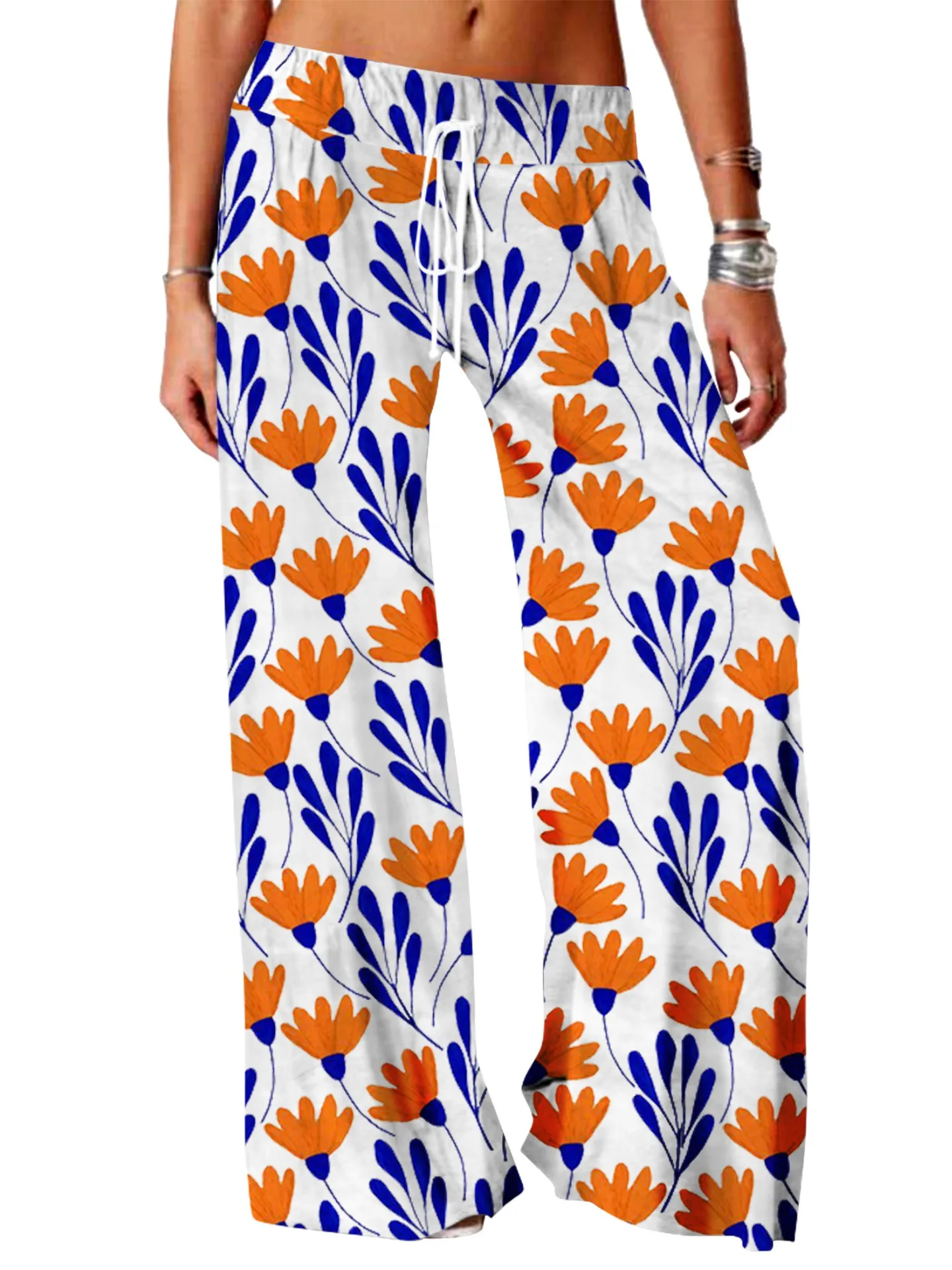 Spring Summer Floral Pants Women Y2k Wide Leg Pants Streetwear Women Trousers Loose Joggers Sweatpants Chic Pantalones De Mujer
Spring Summer Floral Pants Women Y2k Wide Leg Pants Streetwear Women Trousers Loose Joggers Sweatpants Chic Pantalones De Mujer