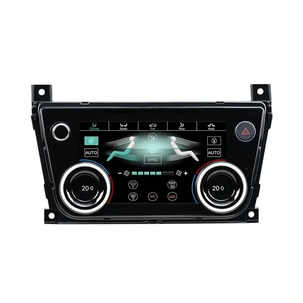 Touch Screen LCD AC Panel Display for Jaguar XJL XJR 2010-2019 7inch Climate Control Display
Touch Screen LCD AC Panel Display for Jaguar XJL XJR 2010-2019 7inch Climate Control Display