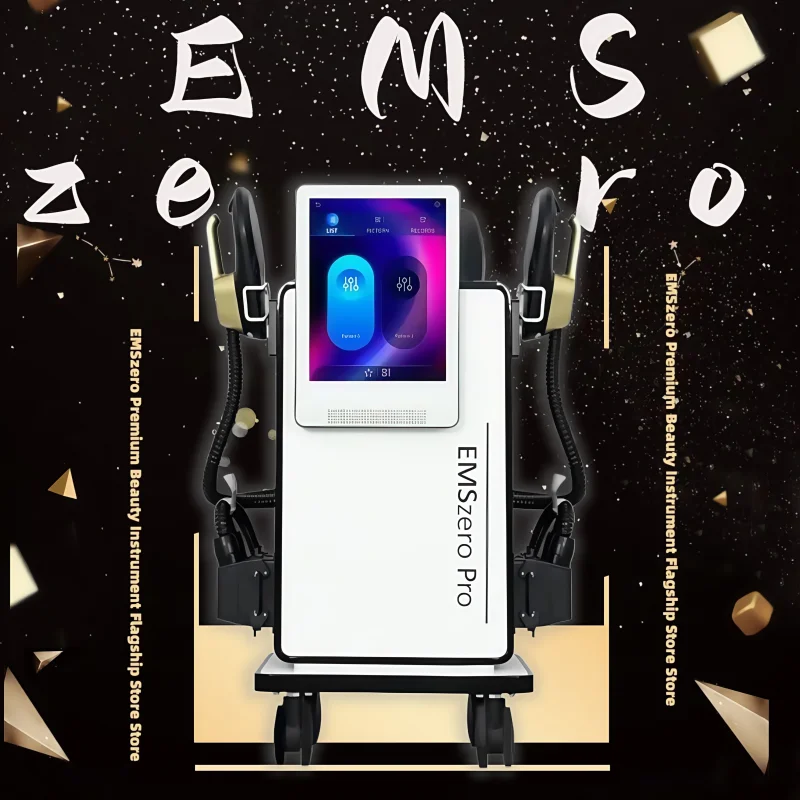 EMSzero NEO Pro Muscle Stimulator - 15T/6500W/200Hz Body Sculpt Machine for Fat Burn, Slimming & Electromagnetic Training
EMSzero NEO Pro Muscle Stimulator - 15T/6500W/200Hz Body Sculpt Machine for Fat Burn, Slimming & Electromagnetic Training