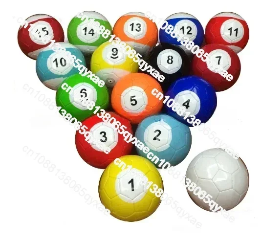 2 # 3 # 4 # 5 # 16 шт. Gaint Snookball Snook Snooker Street футбольный мяч игра огромный бильярдный бассейн футбол спортивная игрушка
2 # 3 # 4 # 5 # 16 шт. Gaint Snookball Snook Snooker Street футбольный мяч игра огромный бильярдный бассейн футбол спортивная игрушка
