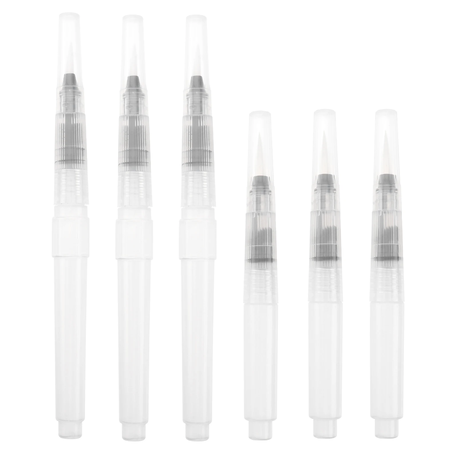 6Pcs WaterColorBrushPens Plastic ColorBlending InkControl SmoothPainting DelicateLineDrawing SpreadingColors ArtTools
6Pcs WaterColorBrushPens Plastic ColorBlending InkControl SmoothPainting DelicateLineDrawing SpreadingColors ArtTools