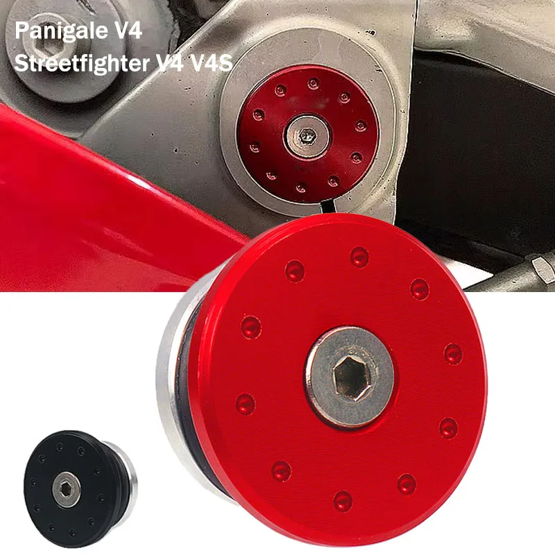 For DUCATI Panigale V4/S Streetfighter V4 V4S Motorcycle CNC Frame Hole Cap Decorative Cover Plug Bolts Screws
For DUCATI Panigale V4/S Streetfighter V4 V4S Motorcycle CNC Frame Hole Cap Decorative Cover Plug Bolts Screws