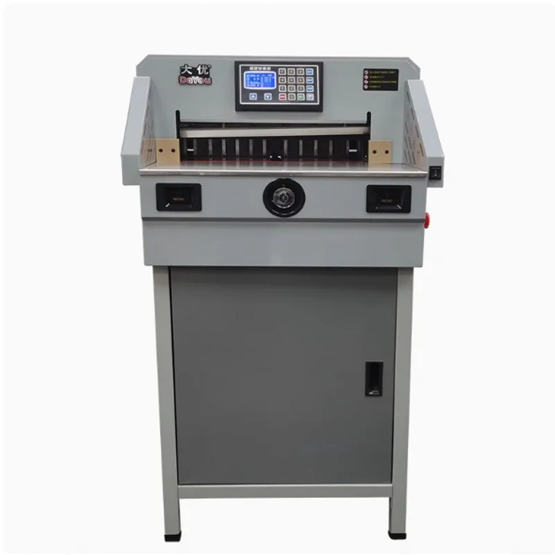 460mm Digital Control High Precision Programmed Guillotine Automatic Electric Paper Cutting Machine
460mm Digital Control High Precision Programmed Guillotine Automatic Electric Paper Cutting Machine