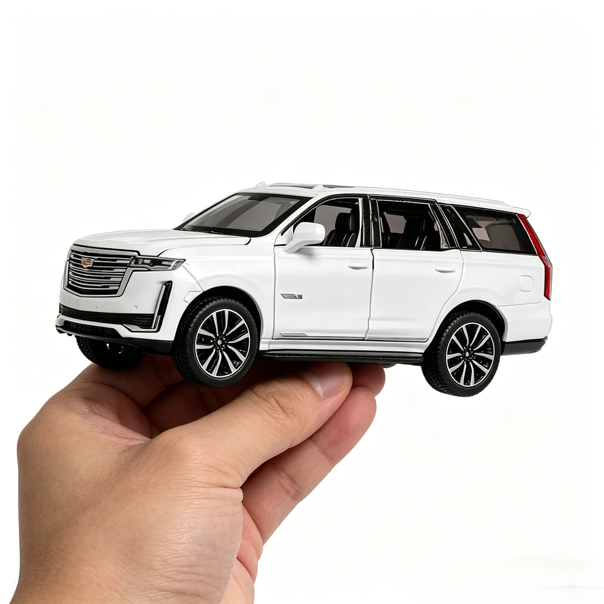 Масштабная модель внедорожника Escalade 1:32, литая металлическая, высокодетализированная, коллекционная, для детей, игрушка-подарок
Масштабная модель внедорожника Escalade 1:32, литая металлическая, высокодетализированная, коллекционная, для детей, игрушка-подарок