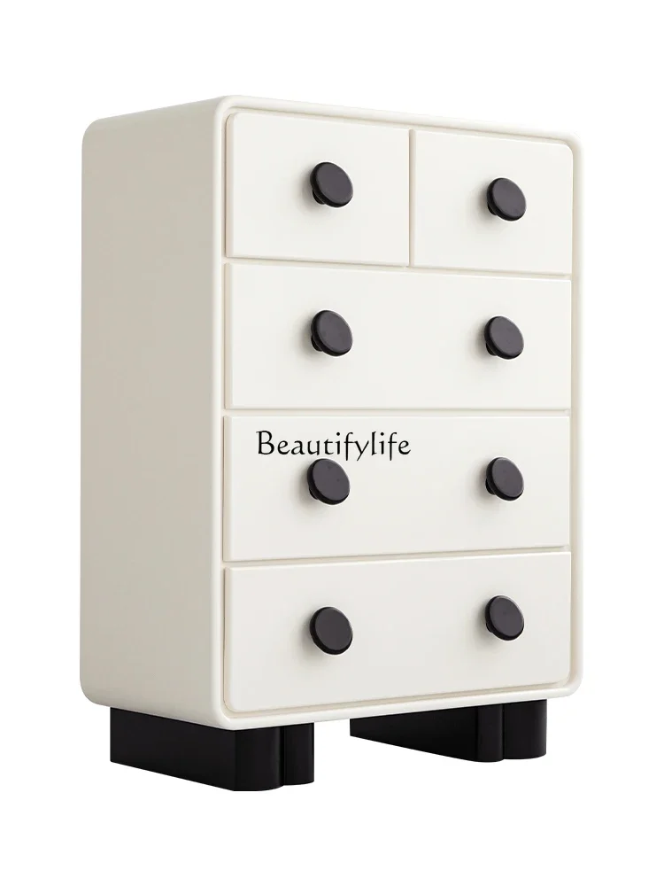 Nordic simple light luxury bedroom storage side cabinet solid wood drawer cabinet
Nordic simple light luxury bedroom storage side cabinet solid wood drawer cabinet