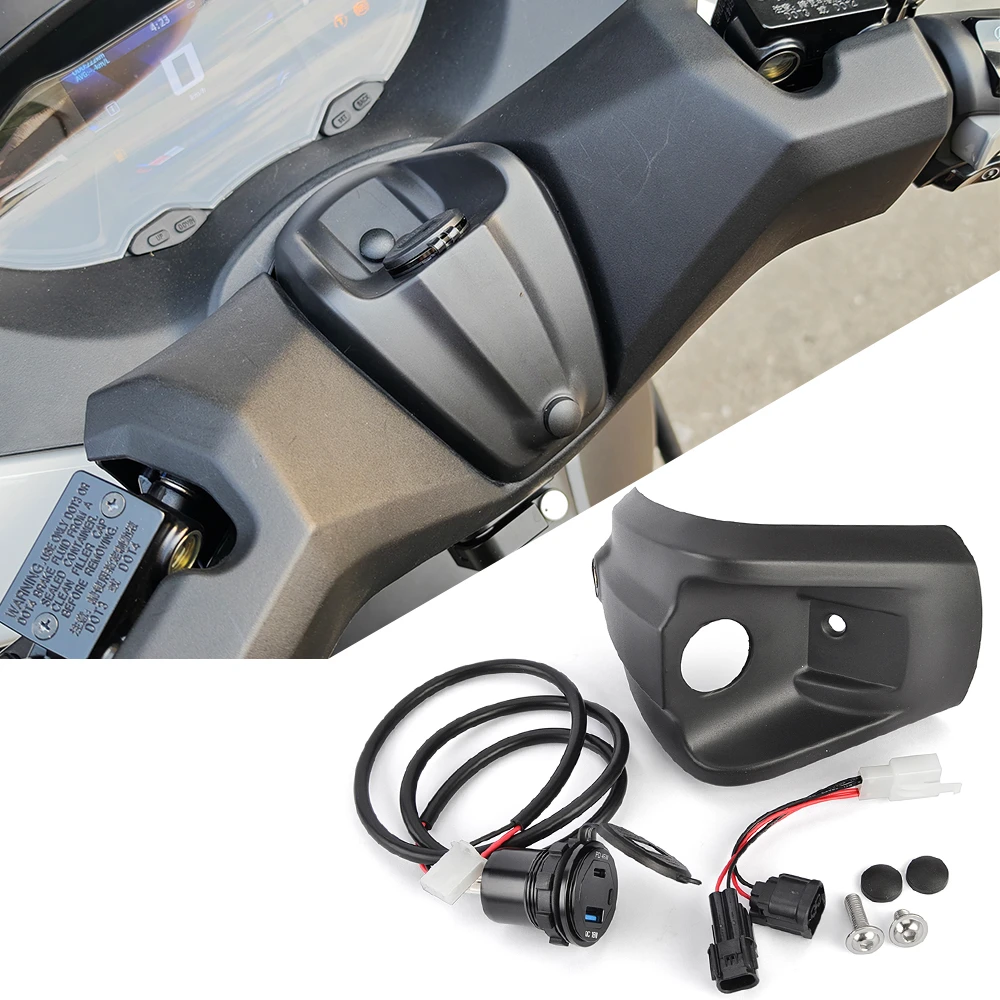 Motorcycle NS 150GX Voltage Display Charger USB Type C Charger Power Adapter Socket For Honda NS150GX 2024 2025 Waterproof
Motorcycle NS 150GX Voltage Display Charger USB Type C Charger Power Adapter Socket For Honda NS150GX 2024 2025 Waterproof