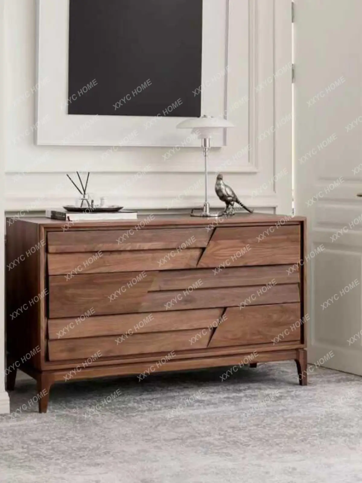 Solid wood medieval style Solid wood side cabinet Premium master bedroom
Solid wood medieval style Solid wood side cabinet Premium master bedroom