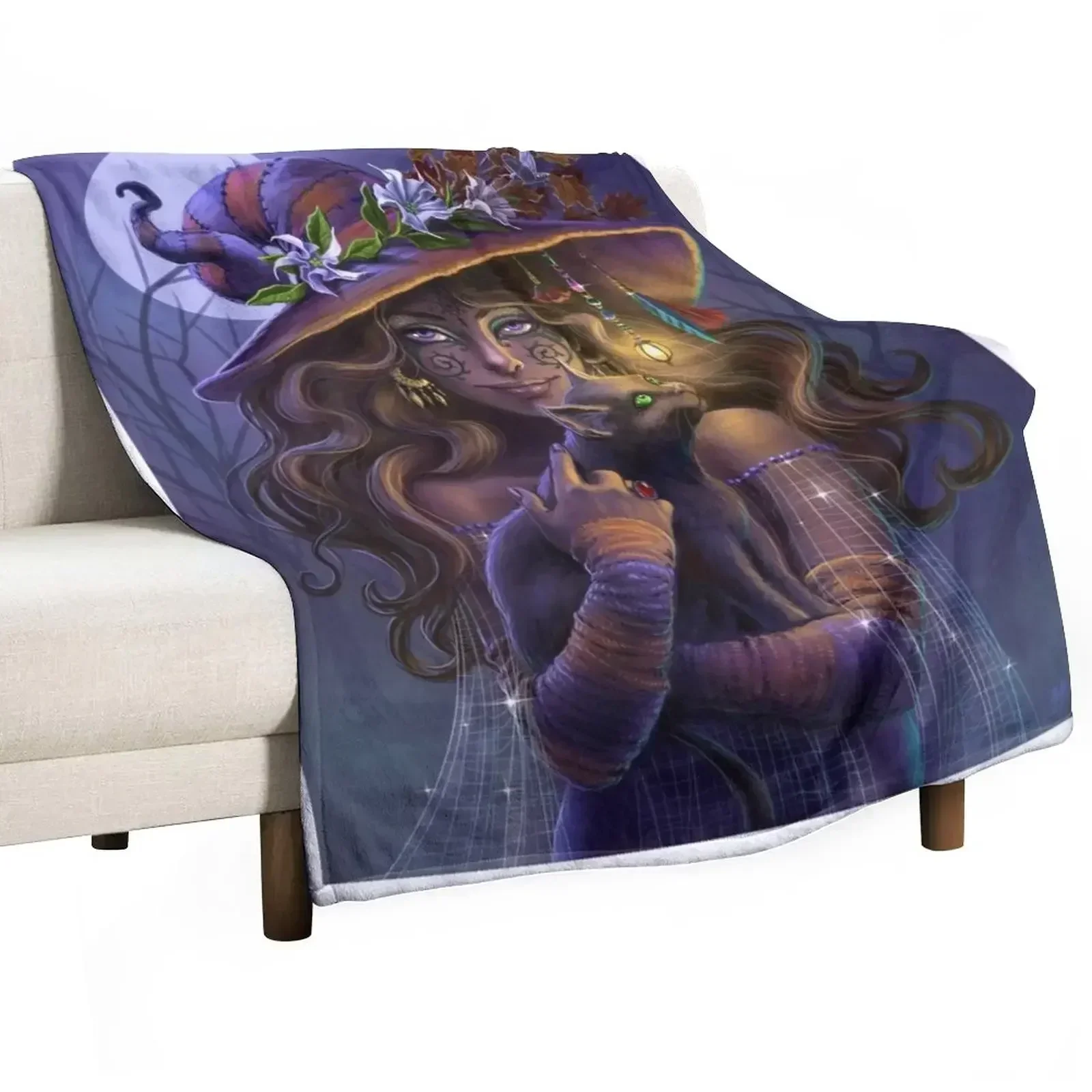 Witchy Woman Throw Blanket Flannels Softest For Decorative Sofa For Baby Blankets
Witchy Woman Throw Blanket Flannels Softest For Decorative Sofa For Baby Blankets