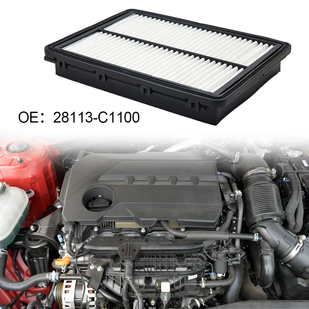 Car Engine Air Filter Element Fits For Hyundai Sonata 2015-2019 28113-C1100 Engine Air Filter Auto Accessories
Car Engine Air Filter Element Fits For Hyundai Sonata 2015-2019 28113-C1100 Engine Air Filter Auto Accessories