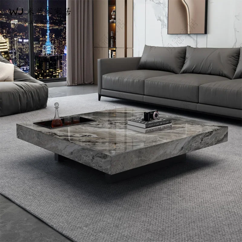 2022 new Italian minimalist light luxury rock slab coffee table modern simple rectangular living room size apartment Internet ce
2022 new Italian minimalist light luxury rock slab coffee table modern simple rectangular living room size apartment Internet ce