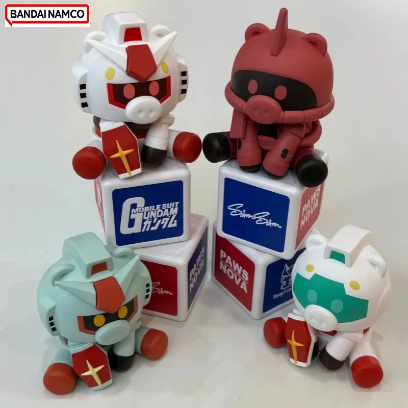 Bandai Gundam Samsam Gundam-Play Series Trendy Blind Box Toys Pig Nose Collectible Figure Desktop Ornament Anime Peripheral Toys
Bandai Gundam Samsam Gundam-Play Series Trendy Blind Box Toys Pig Nose Collectible Figure Desktop Ornament Anime Peripheral Toys