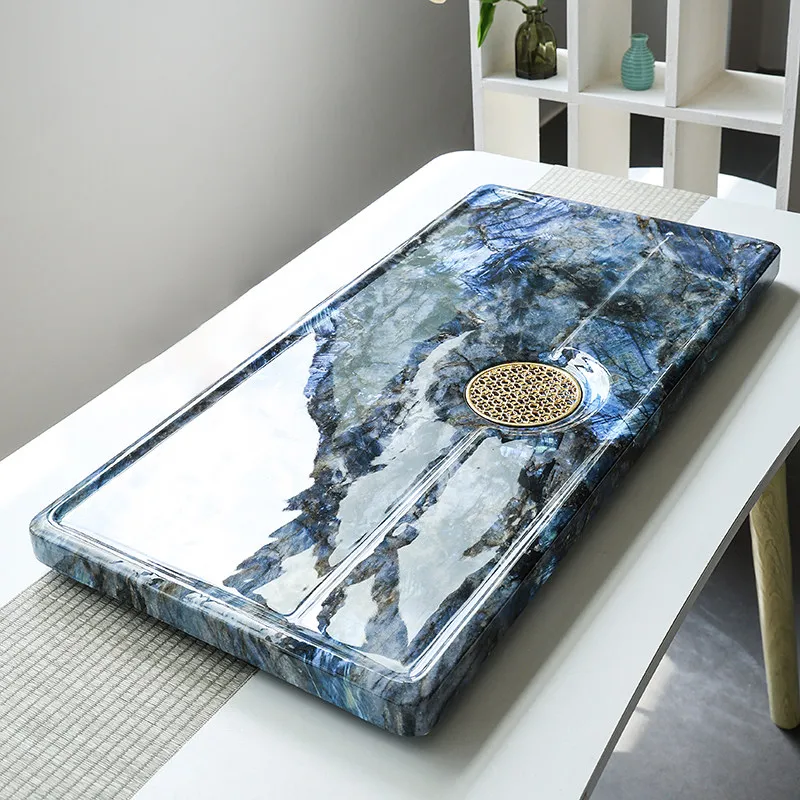 Marble Table Tea Tray Decorative Serving Ceremony Hospitality Valet Luxury Tea Tray Japanese Drainage Bandejas Home Products
Marble Table Tea Tray Decorative Serving Ceremony Hospitality Valet Luxury Tea Tray Japanese Drainage Bandejas Home Products