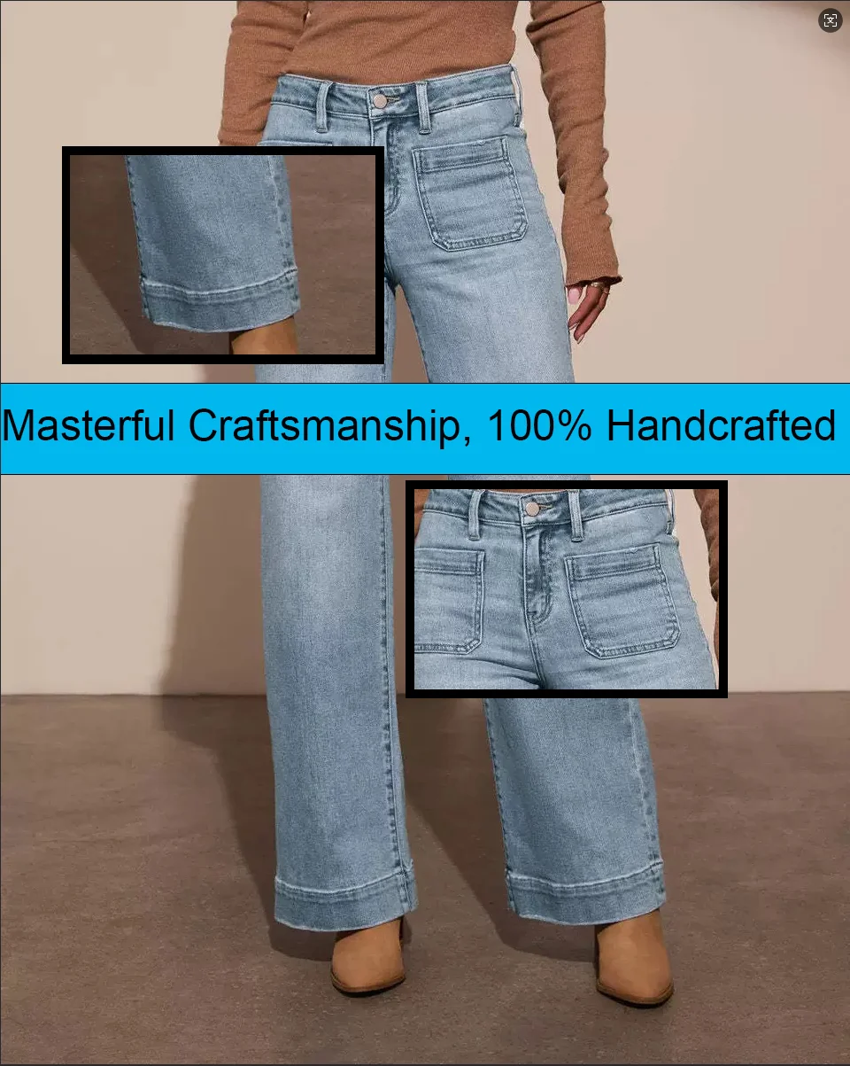 Ultra Stretch Womens Pants And Jeans Relaxed Straight Leg With Shield Front Pockets Comfortable Light Blue Denim Slim Fashion
Ultra Stretch Womens Pants And Jeans Relaxed Straight Leg With Shield Front Pockets Comfortable Light Blue Denim Slim Fashion