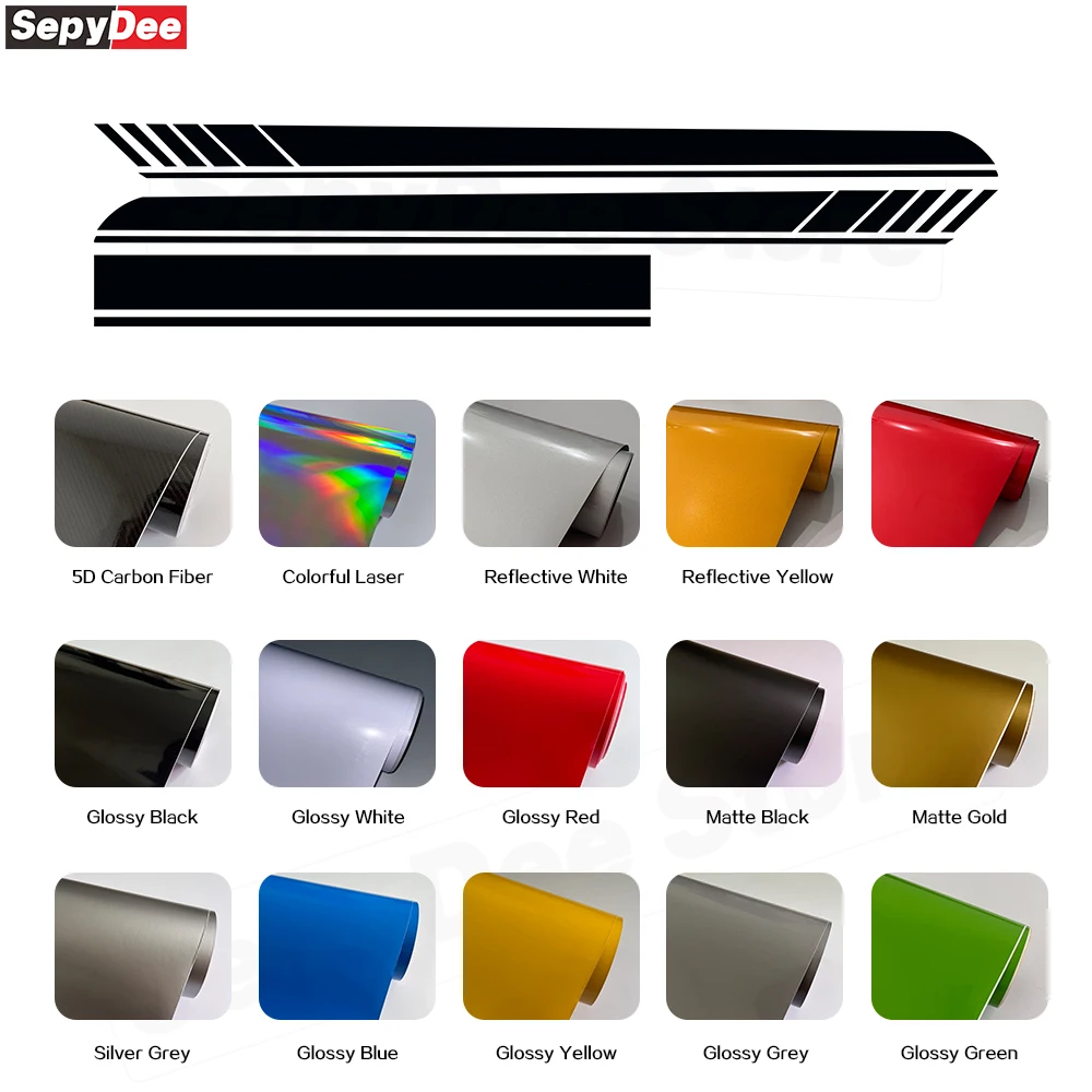 Car Door Side Skirt Sticker Hood Stripes Graphics Carbon Fiber Vinyl Decal For Hyundai Elantra Avante N Line 2021-2023 Accessori
Car Door Side Skirt Sticker Hood Stripes Graphics Carbon Fiber Vinyl Decal For Hyundai Elantra Avante N Line 2021-2023 Accessori