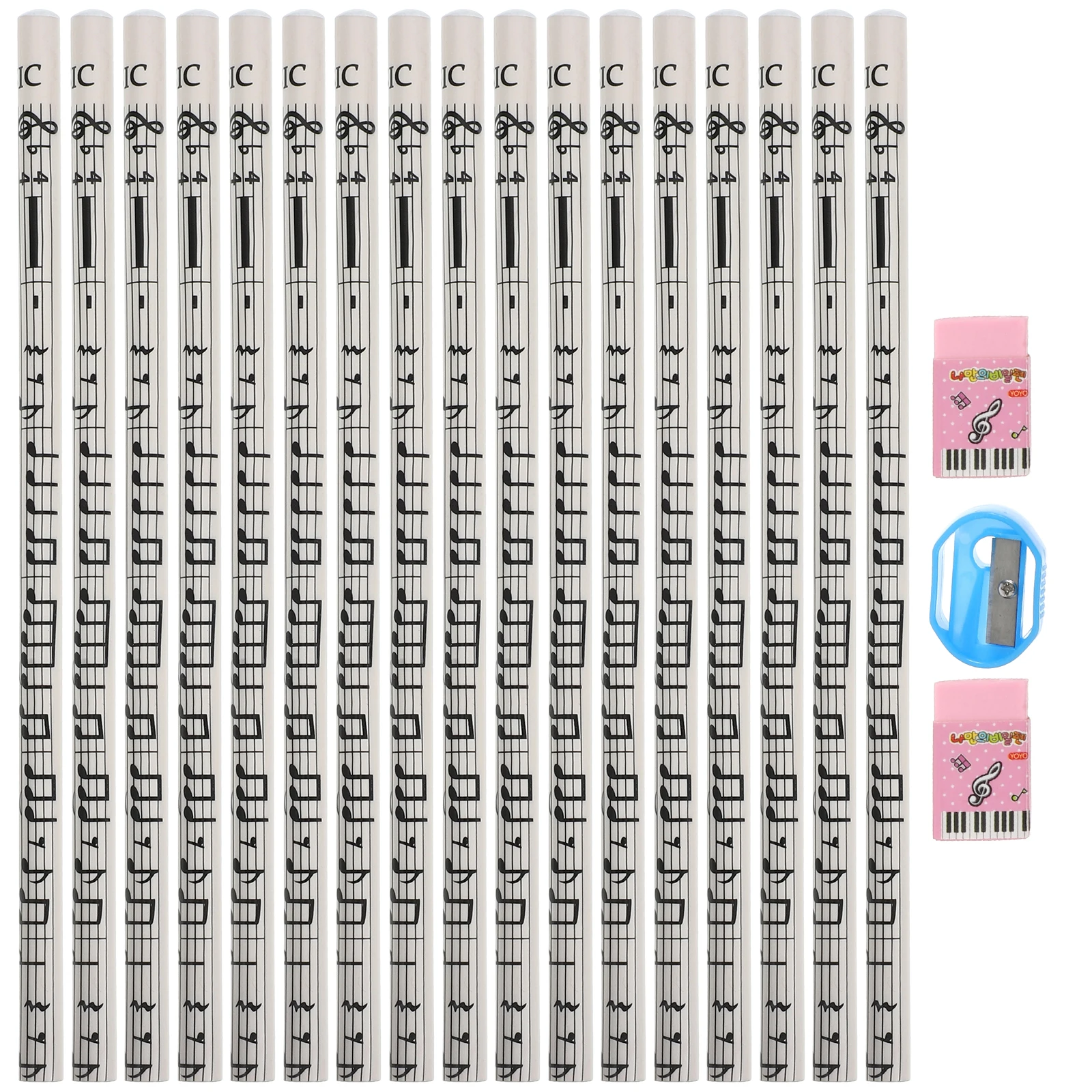 36pcs Music Note Pencils Round Tip Kids School Supplies Party Gifts Student Classroom Accessories Eraser Included
36pcs Music Note Pencils Round Tip Kids School Supplies Party Gifts Student Classroom Accessories Eraser Included