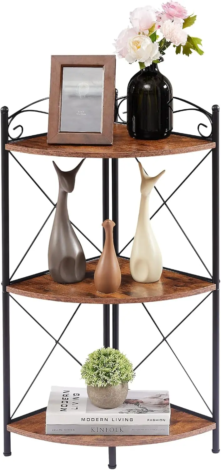 Corner Table/Cabinet With Storage Shelves, Free-Standing Organizer For Compact Space In Living Room/Study/Lobby/Bedroom
Corner Table/Cabinet With Storage Shelves, Free-Standing Organizer For Compact Space In Living Room/Study/Lobby/Bedroom