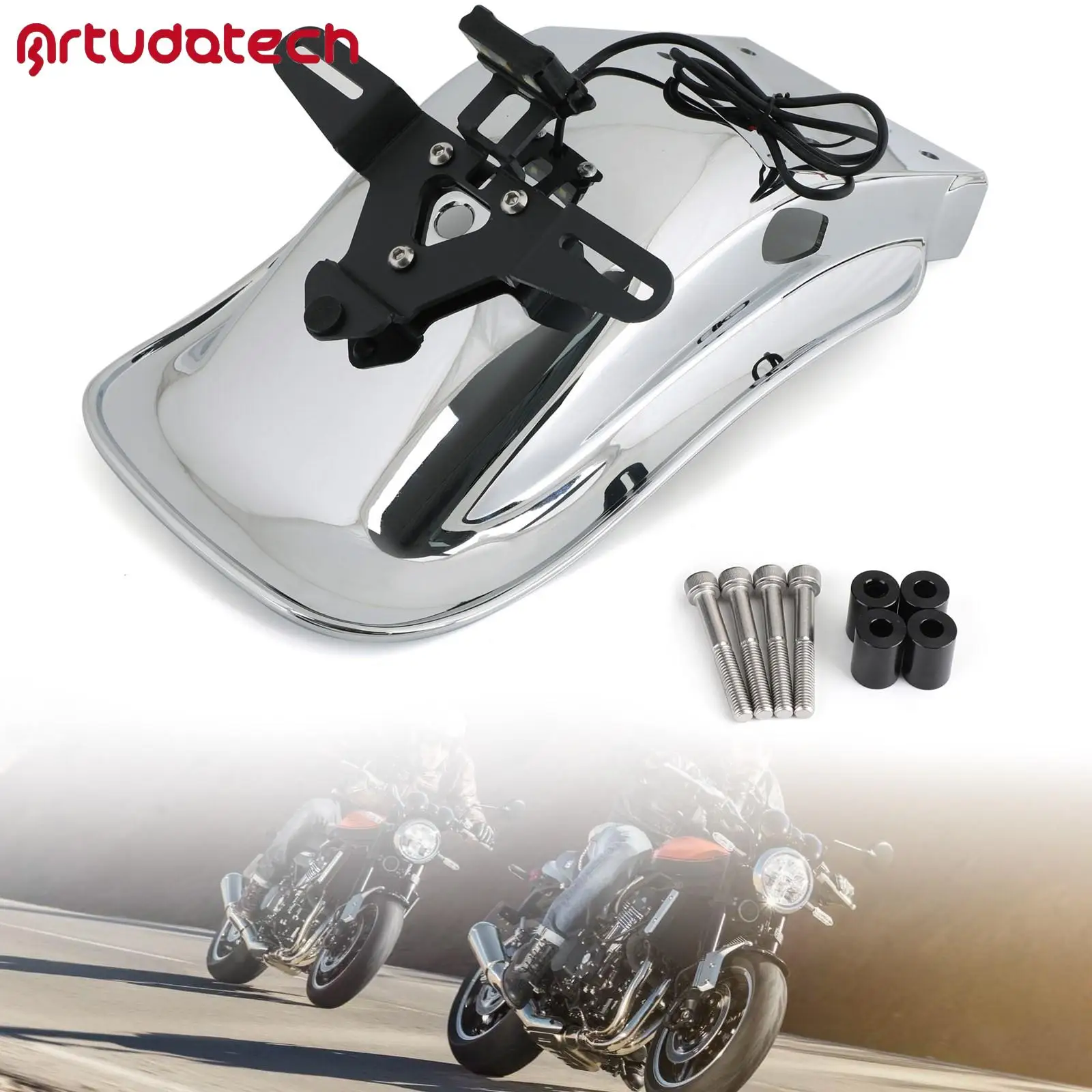 Motorcycle Rear Fender Mudguard for Kawasaki Z900 RS Z900RS Cafe 18-22 Chrome
Motorcycle Rear Fender Mudguard for Kawasaki Z900 RS Z900RS Cafe 18-22 Chrome