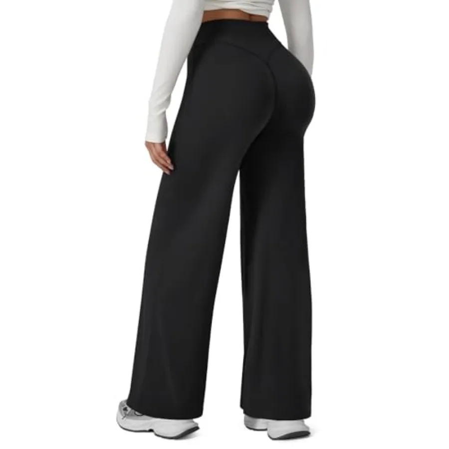 Straight Leg Leggings Women, Butt Lifting High Waisted Wide Leg Yoga Pants, No Front Seam Workout Gym Lounge Pants
Straight Leg Leggings Women, Butt Lifting High Waisted Wide Leg Yoga Pants, No Front Seam Workout Gym Lounge Pants
