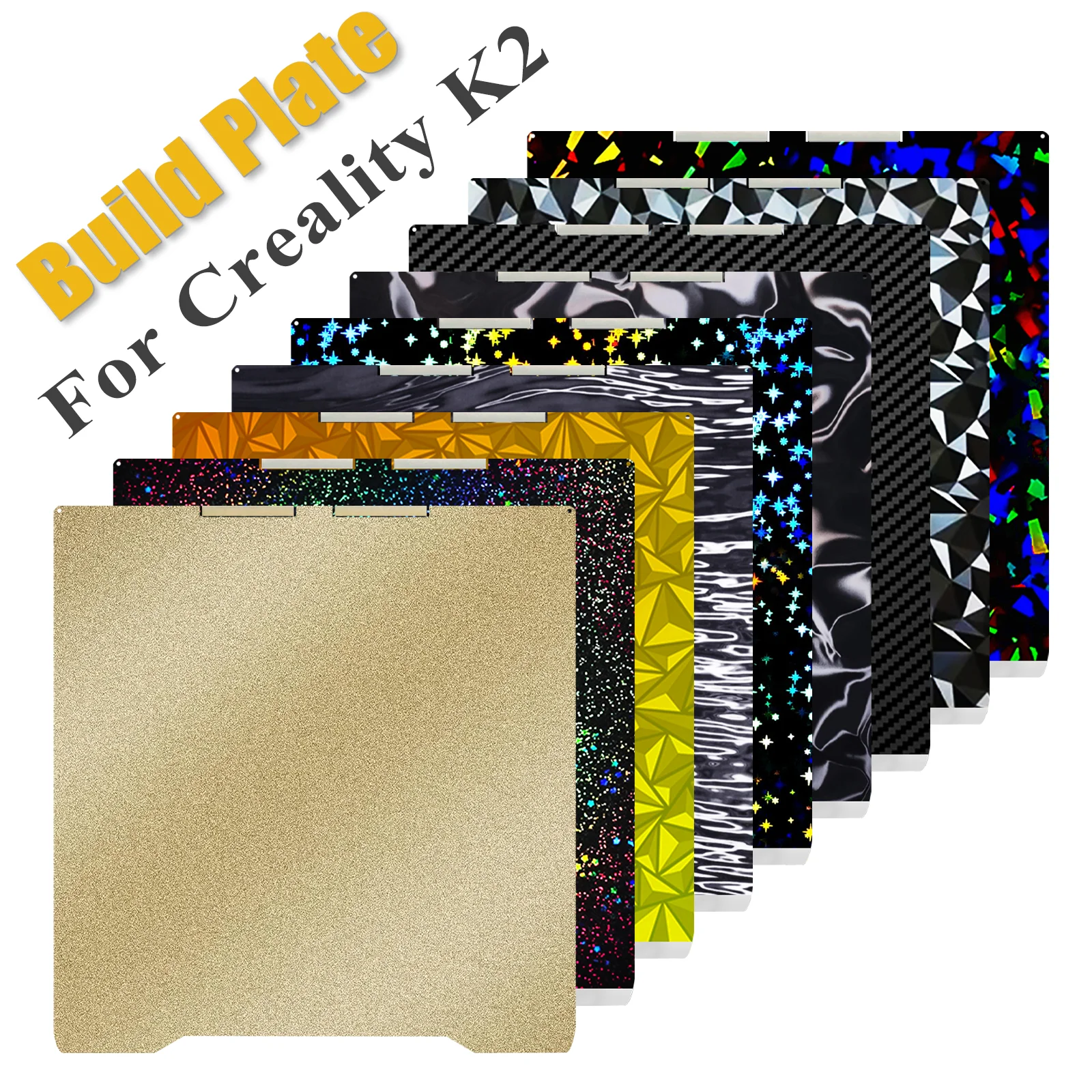 For Creality K2 PEI Double Sided Frosted Build Plate 270*293mm High Strength Premium PET Carbon Fiber K2 3D Printer Parts
For Creality K2 PEI Double Sided Frosted Build Plate 270*293mm High Strength Premium PET Carbon Fiber K2 3D Printer Parts