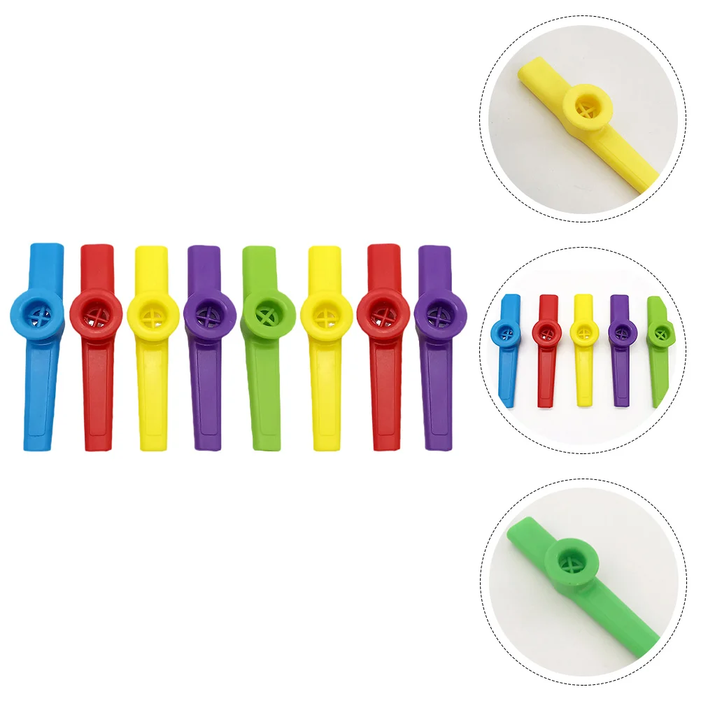 8 Pcs Kazoo Instrument Professional Kazoos Instruments Portable Kids Musical Simple Plastic Accompaniment Child
8 Pcs Kazoo Instrument Professional Kazoos Instruments Portable Kids Musical Simple Plastic Accompaniment Child