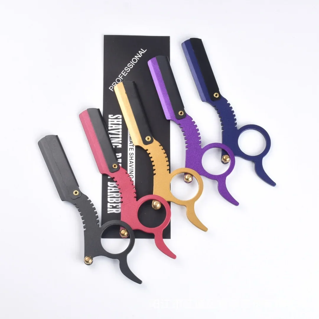 199(2)-Vintage Manual Ring-Shaped Razor Holder - Men's Grooming Stainless Steel Razor for Shaving & Eyebrow Trimming
199(2)-Vintage Manual Ring-Shaped Razor Holder - Men's Grooming Stainless Steel Razor for Shaving & Eyebrow Trimming