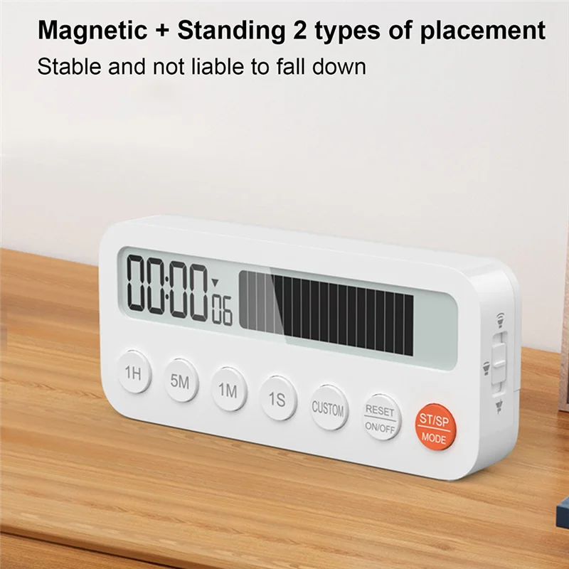 ABRO-Digital Kitchen Timer Magnetic Kitchen Timer Clock Home Cooking Food Tools Timer For Kids Camping Classroom
ABRO-Digital Kitchen Timer Magnetic Kitchen Timer Clock Home Cooking Food Tools Timer For Kids Camping Classroom