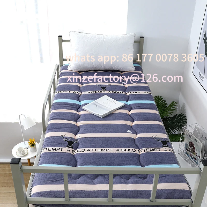 Customizable Dormitory single soft mattress floor folding thickened mattress tatami mat Bed
Customizable Dormitory single soft mattress floor folding thickened mattress tatami mat Bed
