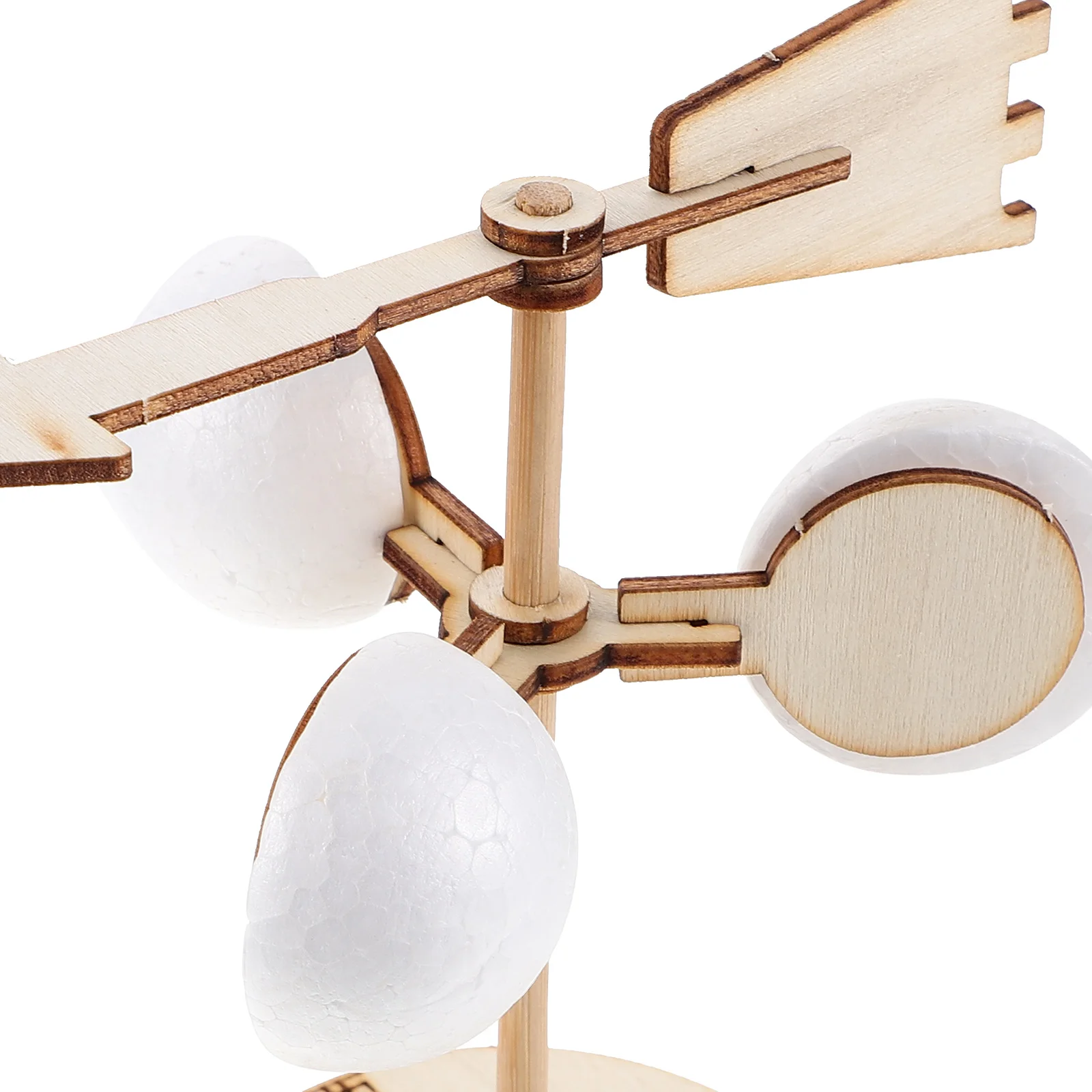 Diy Wind Vane Plaything Assemble Kit Science Educational Experiment Wood Material Assembling Gift For Birthday Science Project 
Diy Wind Vane Plaything Assemble Kit Science Educational Experiment Wood Material Assembling Gift For Birthday Science Project