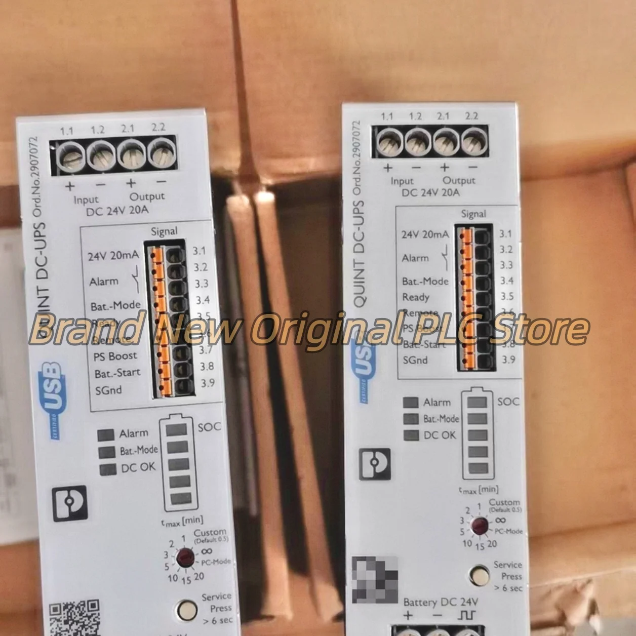 2907072 QUINT4-UPS/24DC/24DC/20/USB 2907379 TRIO2-DIODE/12-24DC/2X20/1X40 new original
2907072 QUINT4-UPS/24DC/24DC/20/USB 2907379 TRIO2-DIODE/12-24DC/2X20/1X40 new original