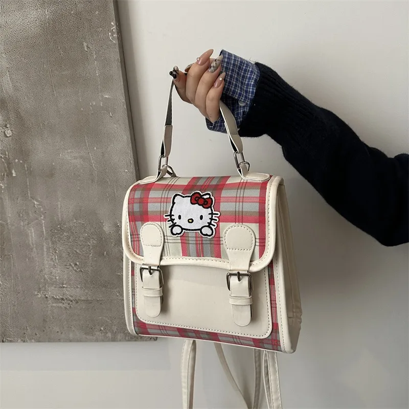 Xiuya Plaid Backpacks for Women Hello Kitty College Style Small Casual Backpacks Elegant Cute Fashion New Luxury Designer Bags
Xiuya Plaid Backpacks for Women Hello Kitty College Style Small Casual Backpacks Elegant Cute Fashion New Luxury Designer Bags