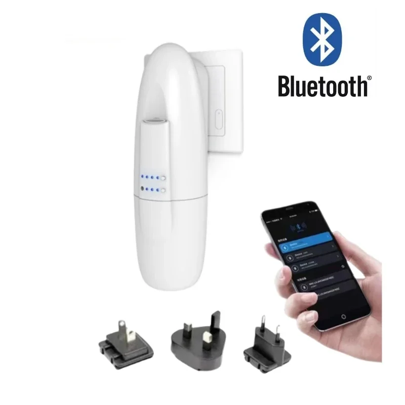 Smart Waterless Essential Oil Diffuser, Professional Scent Air Machine with Nebulizing Tech,Nanotechnology Plug in Oil Diffuser
Smart Waterless Essential Oil Diffuser, Professional Scent Air Machine with Nebulizing Tech,Nanotechnology Plug in Oil Diffuser