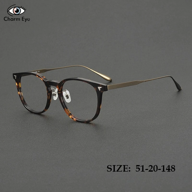 2025 New Dual Color Titanium Acetate Eyeglass Frames Men Handmade Myopia Optical Big Face Women Reading Anti Blue Light Glasses
2025 New Dual Color Titanium Acetate Eyeglass Frames Men Handmade Myopia Optical Big Face Women Reading Anti Blue Light Glasses