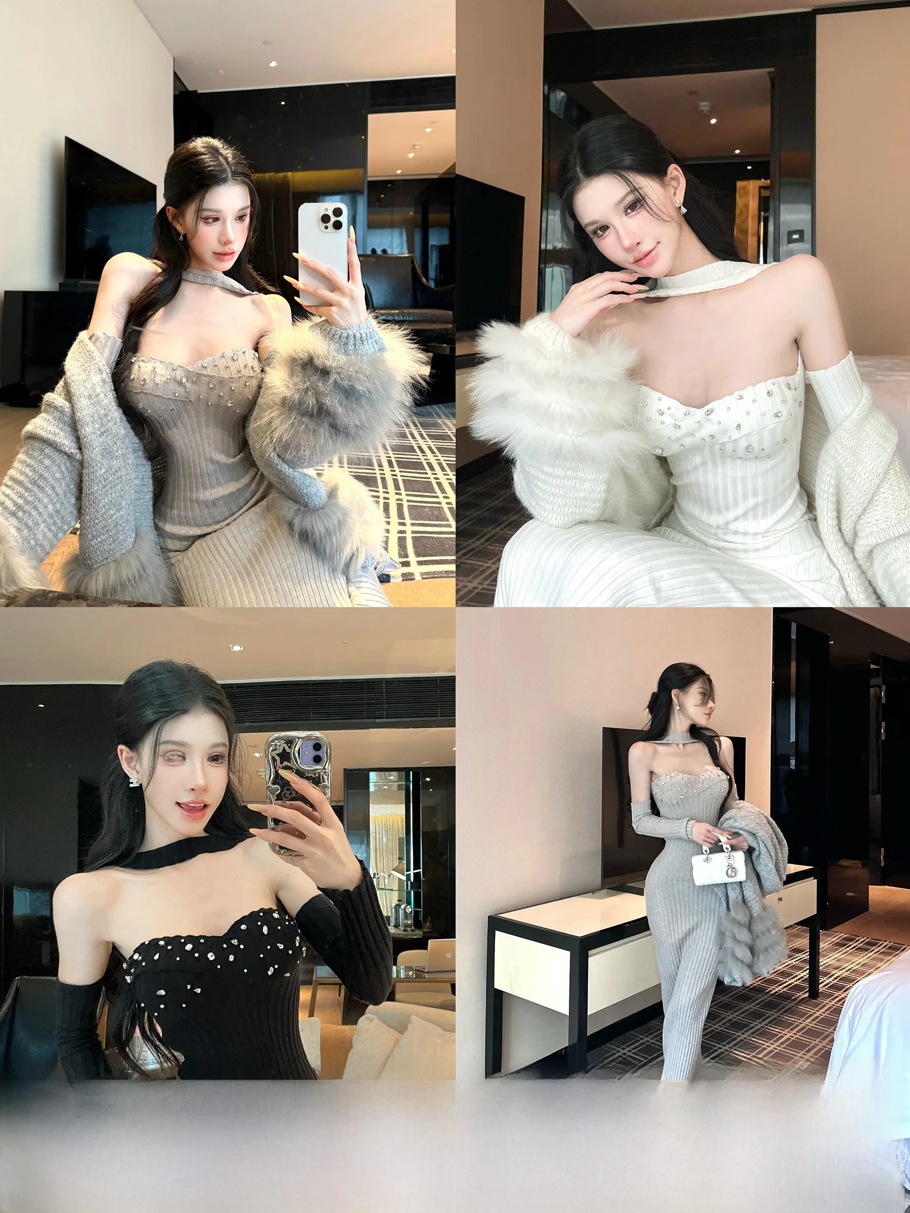 Сексуальная вязаная накидка Dr, женская зимняя длинная юбка, сексуальная нагрудная накладка со средней посадкой, эластичный трикотаж, весна-осень-зима, облегающий костюм Dr
Сексуальная вязаная накидка Dr, женская зимняя длинная юбка, сексуальная нагрудная накладка со средней посадкой, эластичный трикотаж, весна-осень-зима, облегающий костюм Dr