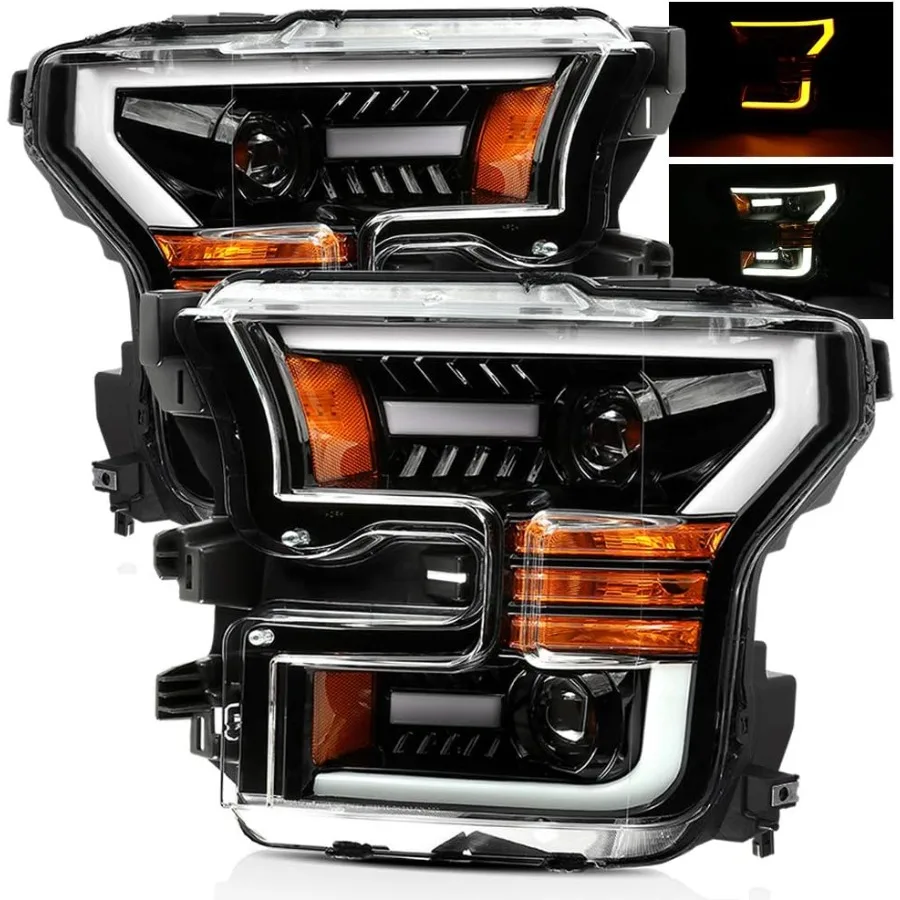Базовая модель AlphaRex Jet Black 15-17 для галогенного типа F150, переключатель DRL, светодиодная трубка, двойной проектор, фары
Базовая модель AlphaRex Jet Black 15-17 для галогенного типа F150, переключатель DRL, светодиодная трубка, двойной проектор, фары