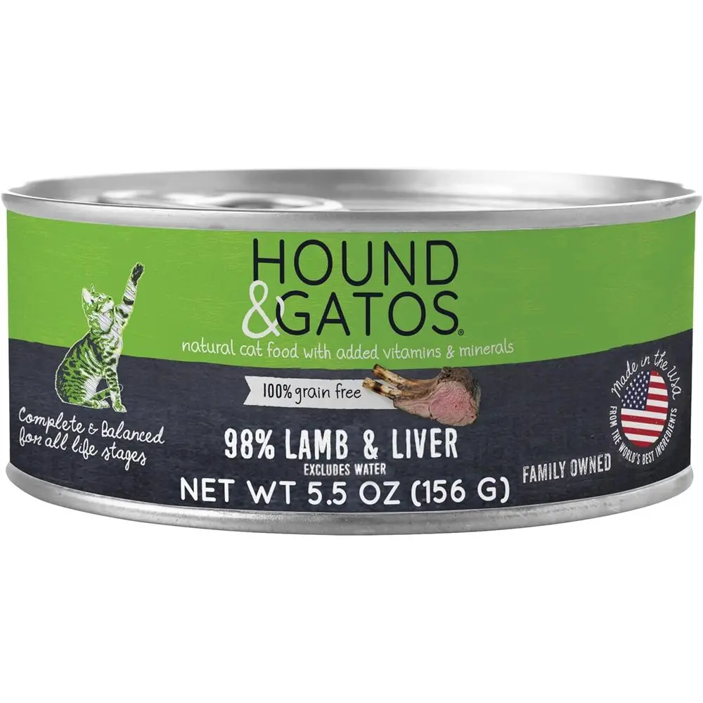 Lamb Wet Cat ood, Single Protein, 98% Real Meat, High Protein Cat ood, Grain ree, Limited Ingredient, 5.5 oz Cans (Pack o 24)
Lamb Wet Cat ood, Single Protein, 98% Real Meat, High Protein Cat ood, Grain ree, Limited Ingredient, 5.5 oz Cans (Pack o 24)
