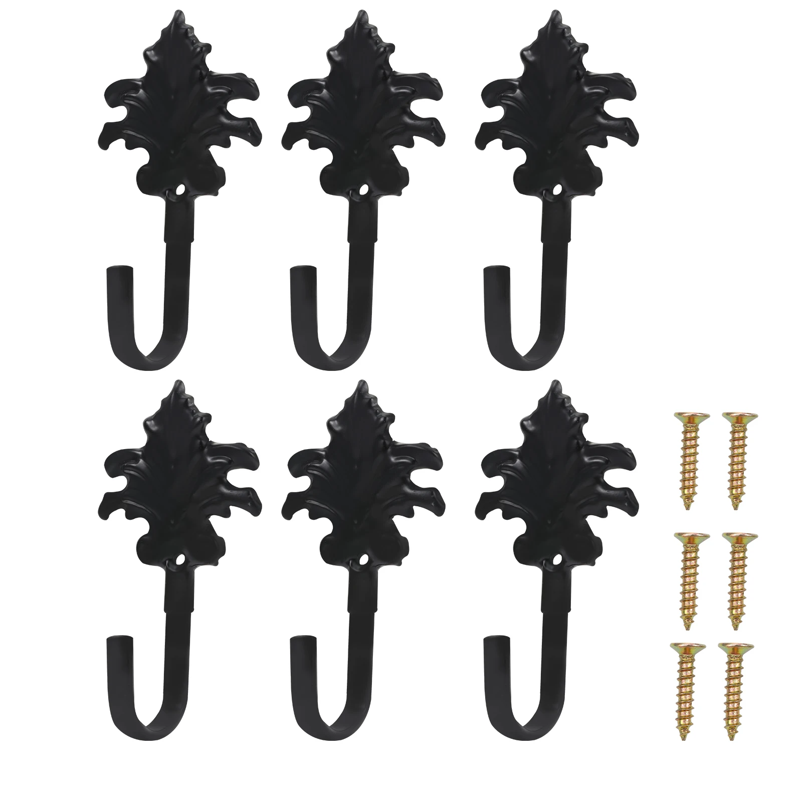 6pcs Wall Hooks Set Cast Iron Cartoon Christmas Tree Shape Retro Curtain Common Hook Wall Hanging Hook 
6pcs Wall Hooks Set Cast Iron Cartoon Christmas Tree Shape Retro Curtain Common Hook Wall Hanging Hook