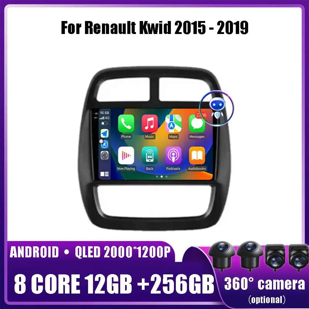 Android 14 For Renault Kwid 2015 - 2019 Car Multimedia Player Head Unit Stereo GPS Navigation BT WIFI 4G car accessories tools
Android 14 For Renault Kwid 2015 - 2019 Car Multimedia Player Head Unit Stereo GPS Navigation BT WIFI 4G car accessories tools