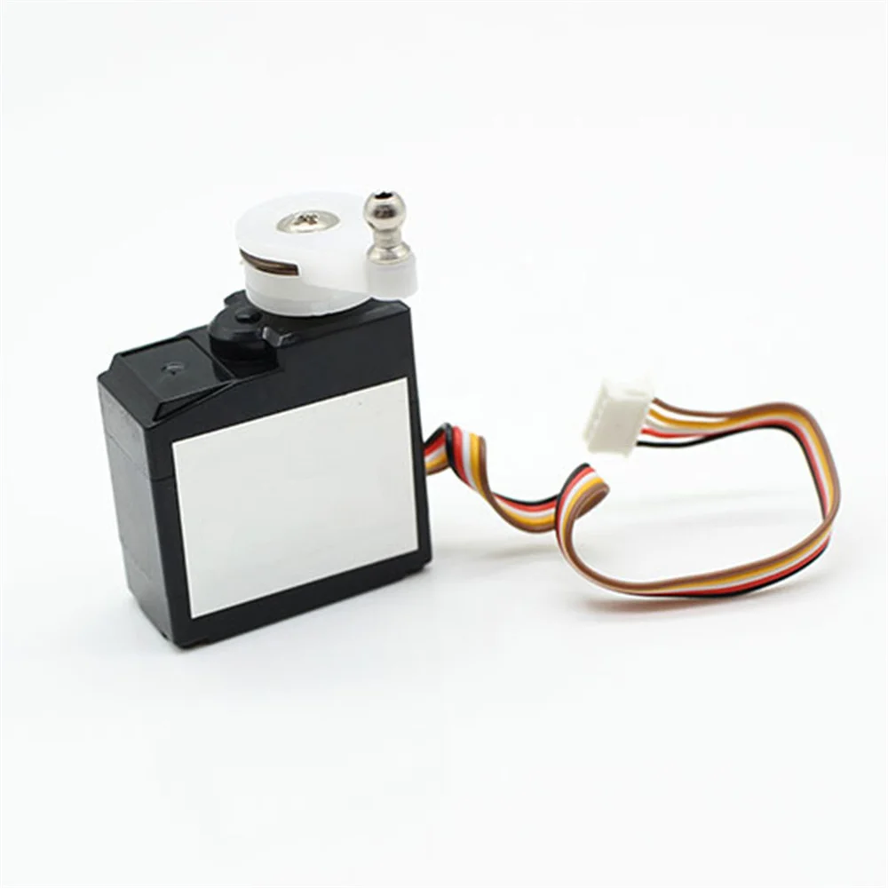 High Quality RC Black White Servo Electronic Components Gear Servo for WLtoys 124010 RC Car Upgrade Parts
High Quality RC Black White Servo Electronic Components Gear Servo for WLtoys 124010 RC Car Upgrade Parts