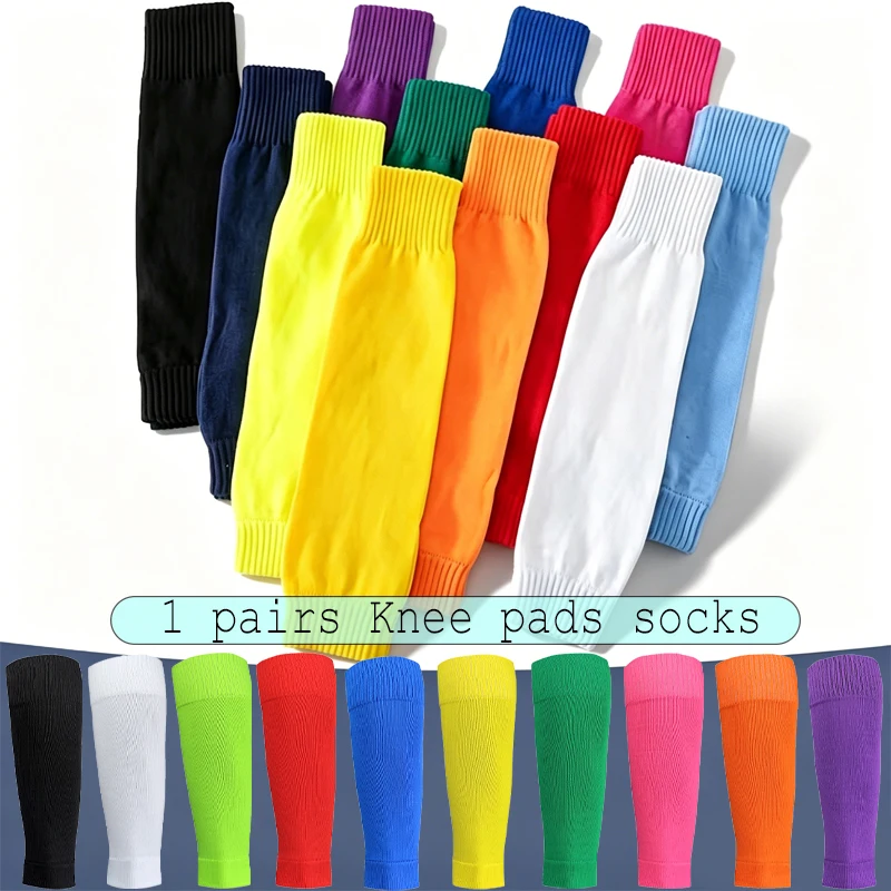 1 pair adult training leg guards with breathable elastic support absorbing calf socks for Solid color sports comfortable style
1 pair adult training leg guards with breathable elastic support absorbing calf socks for Solid color sports comfortable style