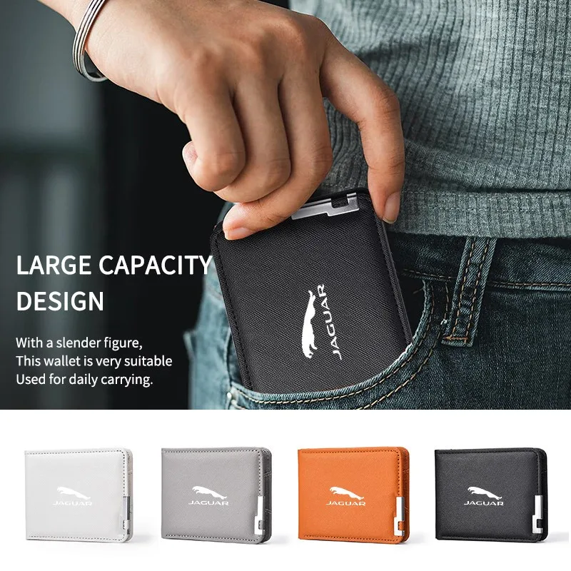 Men Wallet Car Logo Leather Purse Card Holder License For Jaguar XE XF XJ F-Type F-Pace XFR XKR XEL XJS XFL XK XJL XJ6 E-Pace
Men Wallet Car Logo Leather Purse Card Holder License For Jaguar XE XF XJ F-Type F-Pace XFR XKR XEL XJS XFL XK XJL XJ6 E-Pace