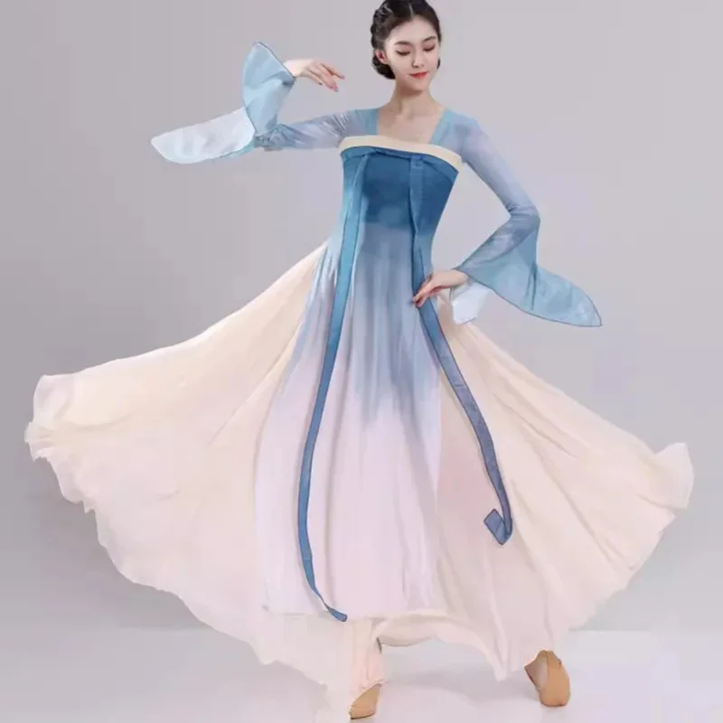 New Classical For Women, Han Tang, Chest Length, Flowing And Graceful, Long Chiffon Dress, Dance Performance Costume юбка танцев
New Classical For Women, Han Tang, Chest Length, Flowing And Graceful, Long Chiffon Dress, Dance Performance Costume юбка танцев