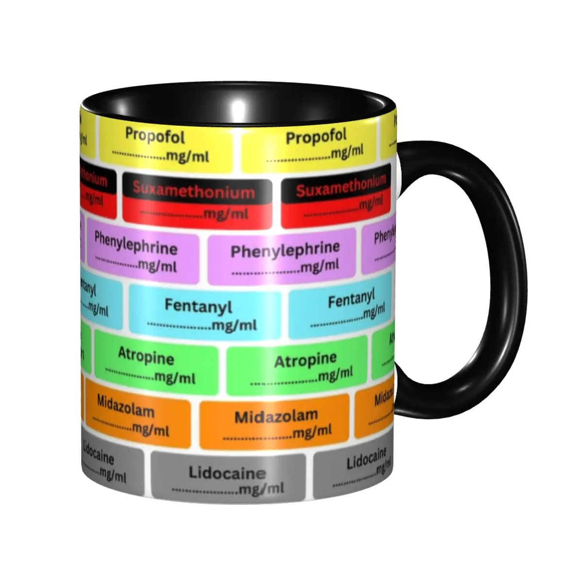 Personalized Anesthetic Labels For Anaesthesist Coffee Mugs DIY Medical Nurse Ceramic Milk Tea Cup
Personalized Anesthetic Labels For Anaesthesist Coffee Mugs DIY Medical Nurse Ceramic Milk Tea Cup