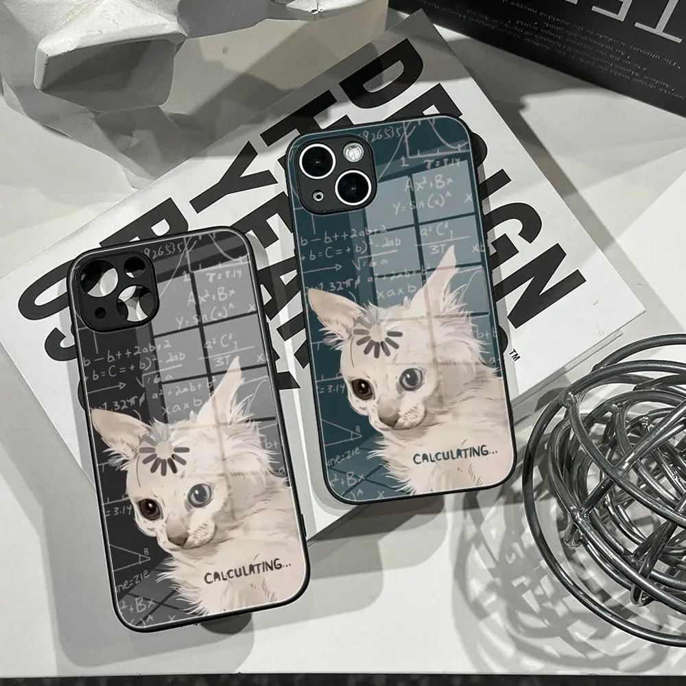 Art Formula Cat Graffiti Phone Case Tempered Glass Shell FOR IPhone 16ProMAX 14 12 17Pro Air 15 16 Plus 13 Pro MAX Cover
Art Formula Cat Graffiti Phone Case Tempered Glass Shell FOR IPhone 16ProMAX 14 12 17Pro Air 15 16 Plus 13 Pro MAX Cover