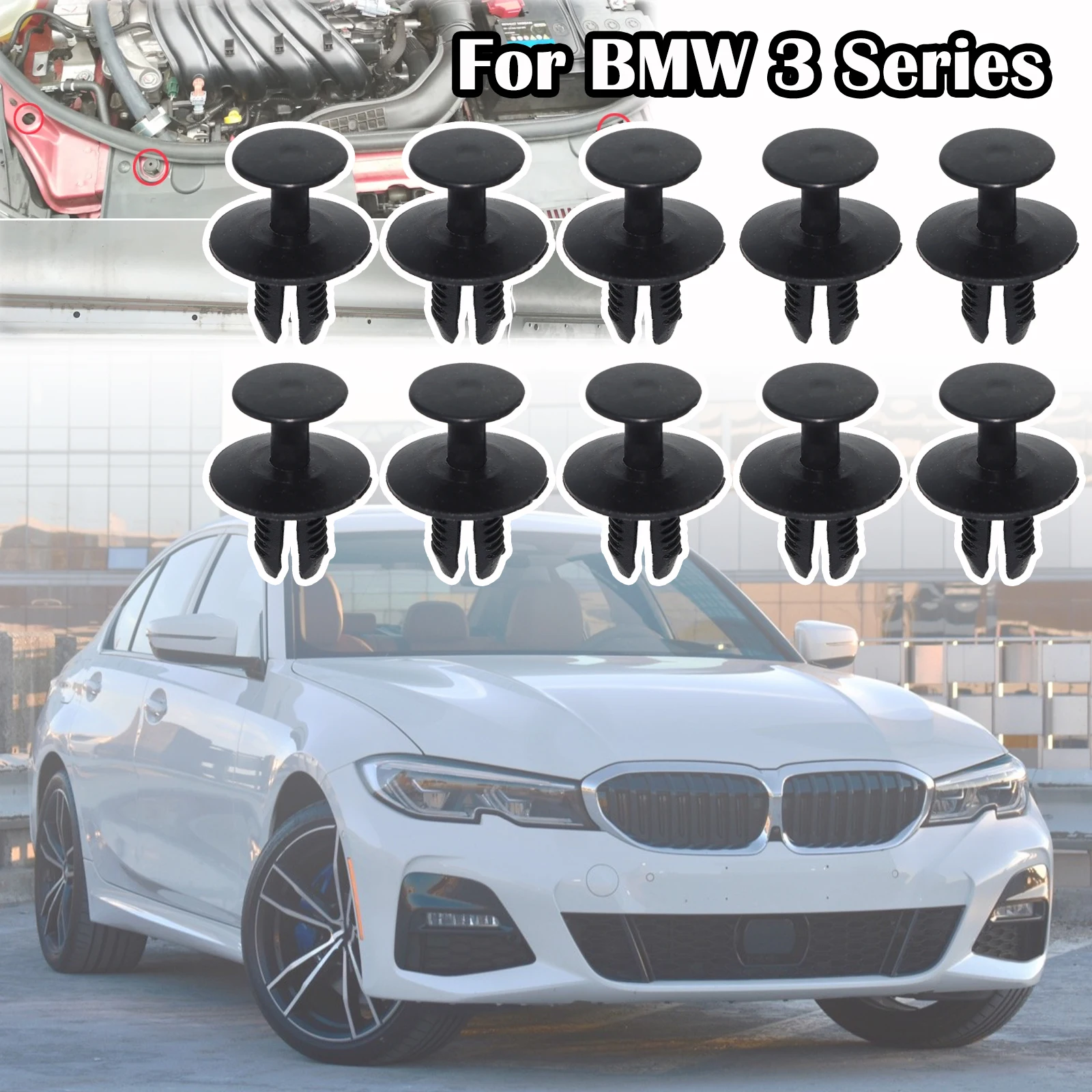 8mm Hole Plastic Trim Clip Trunk LinerAuto Fastener Fixing Plug Expanding Rivet E90 Car Styling For BMW 3 Series 51471911992
8mm Hole Plastic Trim Clip Trunk LinerAuto Fastener Fixing Plug Expanding Rivet E90 Car Styling For BMW 3 Series 51471911992
