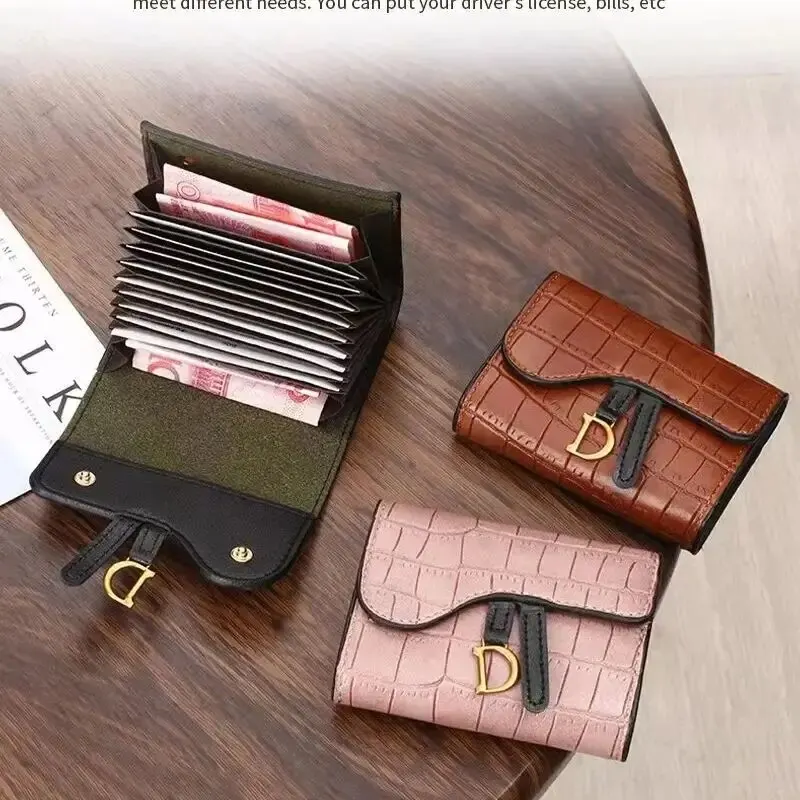 Card Bag Wallet Luxury Card Holder Korean Short Walet MiniPU Holder SmalMulti Letter Wallet Multi Functiona Clutch Women's Bag
Card Bag Wallet Luxury Card Holder Korean Short Walet MiniPU Holder SmalMulti Letter Wallet Multi Functiona Clutch Women's Bag