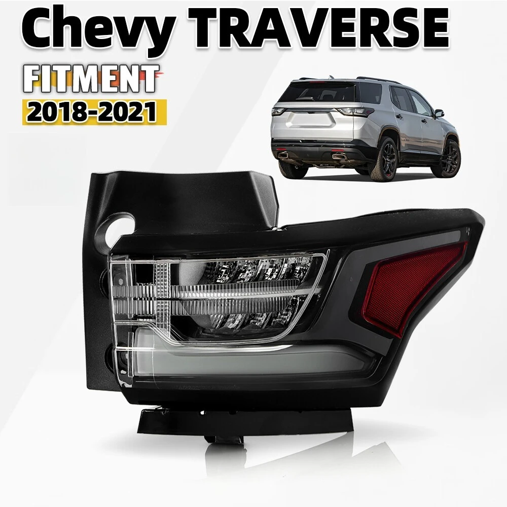 Задний внешний светодиодный фонарь (правый, пассажирский) для Chevrolet Traverse 2018-2021 с красной линией
Задний внешний светодиодный фонарь (правый, пассажирский) для Chevrolet Traverse 2018-2021 с красной линией