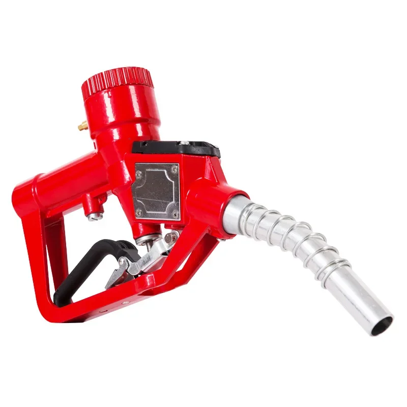 Self-sealing refueling gun mechanical diesel metering adjustable automatic jump gun, factory straight hair
Self-sealing refueling gun mechanical diesel metering adjustable automatic jump gun, factory straight hair