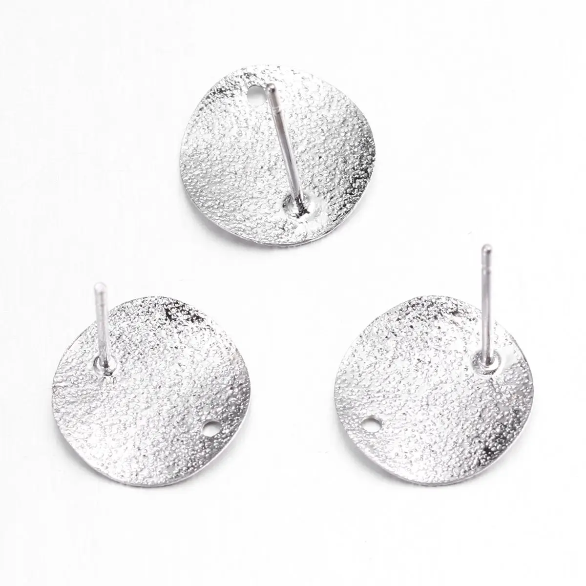 20 Pcs Perforated Ear Needle Flat Women DIY Jewelry Thin Hoop Silver Earrings Posts Pad Metal Alloy Small Ear Rings Craft
20 Pcs Perforated Ear Needle Flat Women DIY Jewelry Thin Hoop Silver Earrings Posts Pad Metal Alloy Small Ear Rings Craft