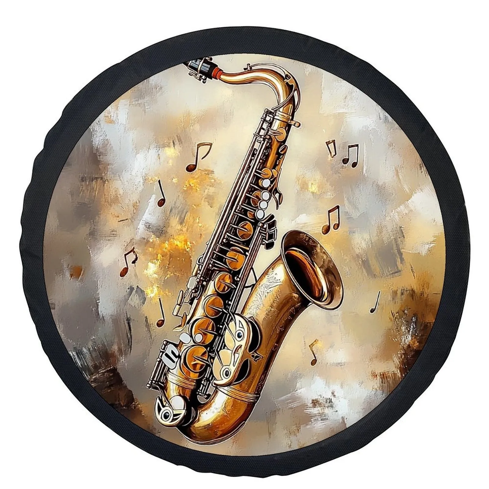 Saxophone Artwork Tire Cover Universal Protector Stylish Spare Wheel Cover for SUV
Saxophone Artwork Tire Cover Universal Protector Stylish Spare Wheel Cover for SUV